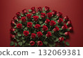 A red rose 132069381