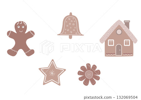 gingerbread Christmas sweets 132069504