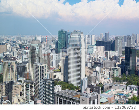 View of Atago, Shimbashi, and Toranomon from Azabudai Hills. Cityscape (September 2025) 132069758