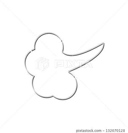 Neon emotion expression sigh air illustration color 132070128