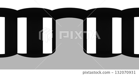 3d render image of panoramic 360 view equirectangular hdri studio lights image map 132070931
