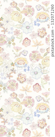 Assorted Hand painted Floral Patterned Decorative Paper Collection 132071260