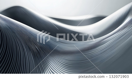 3D Abstract Wave Texture Background 132071903