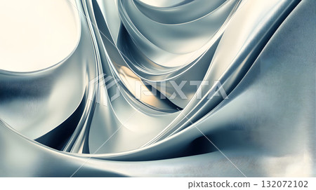 3D Abstract Wave Texture Background 132072102
