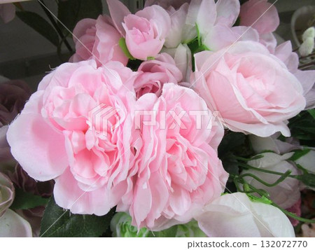 Colorful artificial flower bouquet Colorful artificial flower bouquet 132072770