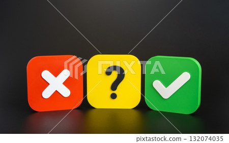 Yes or no answer to a question. Surveys and statistics collection. Solving a problem, making a decision, and evaluating feedback. Marketing, analytics, and social research 132074035