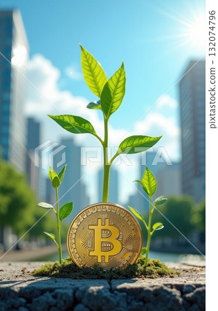 Bitcoin Growth Concept A Symbol of Financial Prosperity and Investment in the Future Economy Bitcoin Growth Concept A Symbol of Financial Prosperity and Investment in the Future Economy 132074796