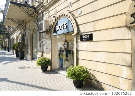 Boss luxury brand store in Baku, Azerbaijan 132075292
