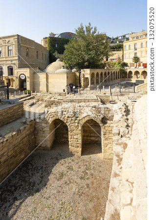 Bazar square in Baku, Azerbaijan Bazar square in Baku, Azerbaijan 132075520