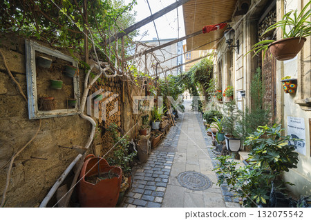 Old city center of Baku, Azerbaijan 132075542
