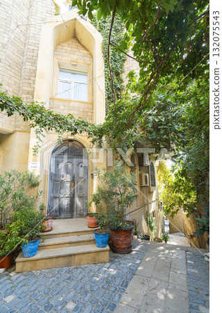 Old city center of Baku, Azerbaijan 132075543