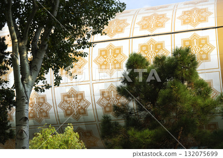 the Azerbaijan Carpet Museum in Baku, Azerbaijan 132075699