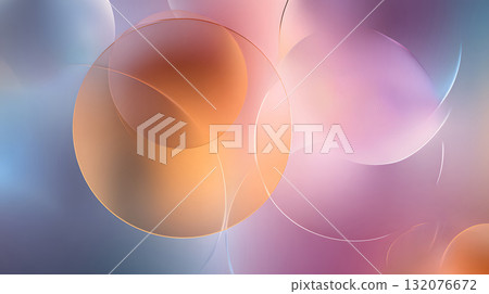 Colorful abstract gradient background with soft glass texture 132076672