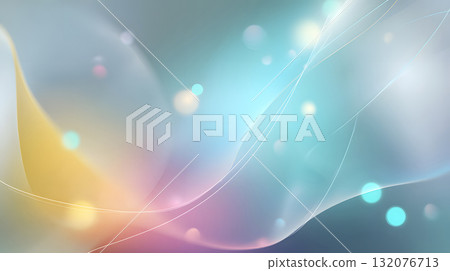 Colorful abstract gradient background with soft glass texture 132076713