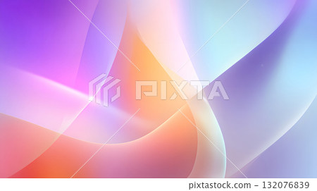 Colorful abstract gradient background with soft glass texture Colorful abstract gradient background with soft glass texture 132076839