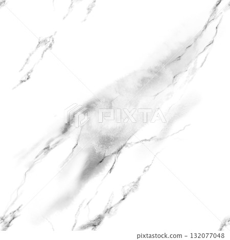Seamless pattern marble wall texture for design art. Marble granite panorama background wall surface. White marble texture background, glossy marble with grey streaks for digital wall and floor tiles 132077048