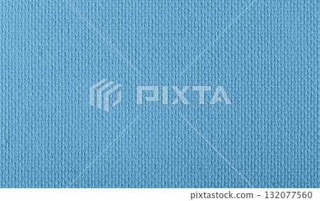 Blue textured paper background with fine weave pattern Blue textured paper background with fine weave pattern 132077560