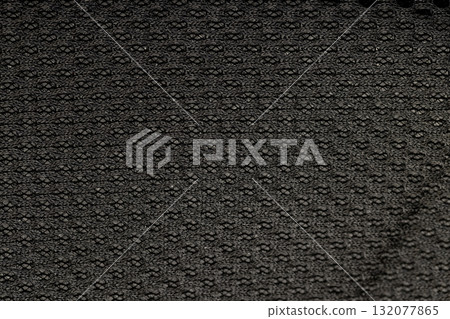 woven fabric to ensure air circulation, thick fabric to provide ventilation at the back of backpacks and bags 132077865