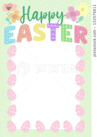 easter, egg, vector 132078811