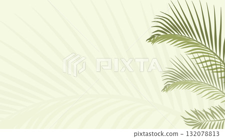abstract background with palm leaves for palm sunday	 132078813