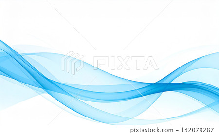 Light blue flowing abstract wave pattern background Light blue flowing abstract wave pattern background 132079287