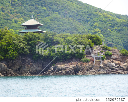 [鞆之浦] 弁天島、仙水島、弁天堂（廣島縣福山市） 132079587