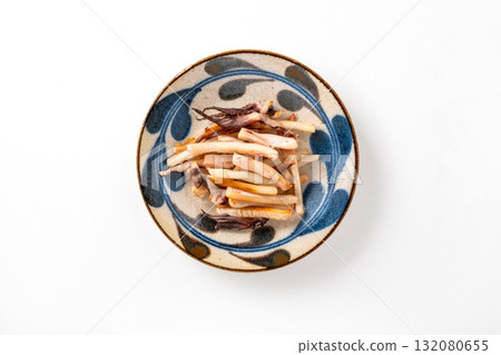 Grilled flying squid (Okinawa Prefecture, Nanjo City, Ojima Island) 132080655