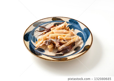 Grilled flying squid (Okinawa Prefecture, Nanjo City, Ojima Island) 132080685