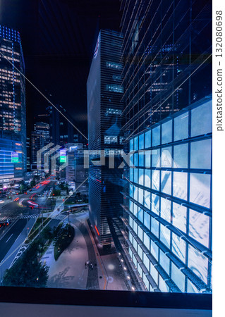 Night view from Yaesu Terrace at Tokyo Midtown Yaesu Night view from Yaesu Terrace at Tokyo Midtown Yaesu 132080698
