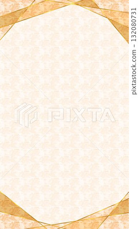 大理石設計框架（棕色，垂直 16:9） 132080731