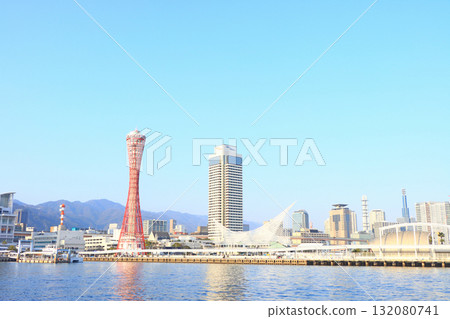 兵庫縣神戶市神戶港塔風景 132080741