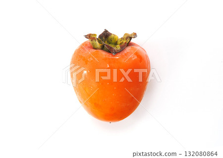 Delicious looking Hachiya persimmons 132080864