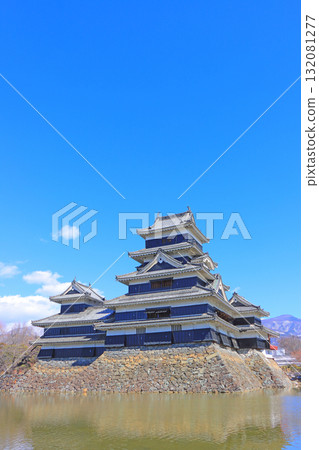 長野縣松本市國寶松本城風景 長野縣松本市國寶松本城風景 132081277
