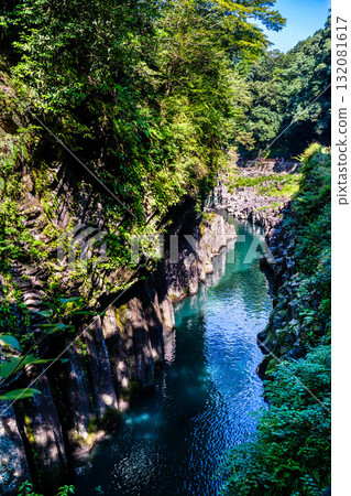 高千穗峽【宮崎縣西臼杵郡高千穗町】 高千穗峽【宮崎縣西臼杵郡高千穗町】 132081617