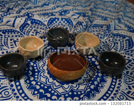 cacao, ritual, mandala 132081713