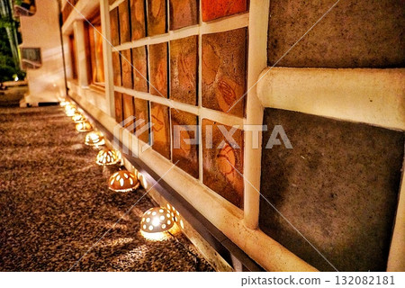 Landscape with lanterns Landscape with lanterns 132082181
