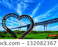 Seto Ohashi Bridge and Heart 132082367
