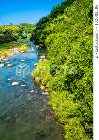 從種子山橋眺望冰河川 [熊本縣八代市東陽町] 132082398