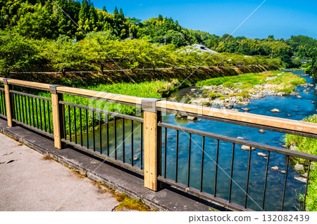 Hikawa Taneyama Bridge [Toyocho, Yatsushiro City, Kumamoto Prefecture] 132082439