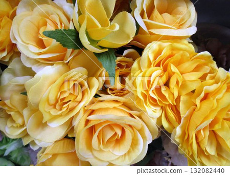 Colorful artificial flower bouquet Colorful artificial flower bouquet 132082440