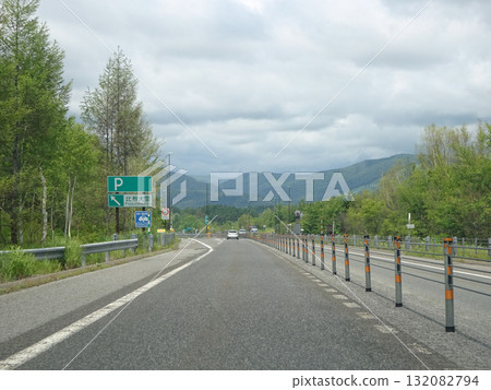 北海道自動車道 北海道自動車道 出站 比布大雪 PA 附近 北海道自動車道 北海道自動車道 出站 比布大雪 PA 附近 132082794