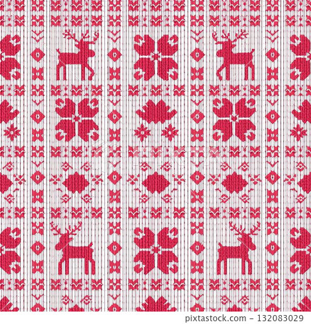 背景素材_北歐圖案(紅色) 背景素材_北歐圖案(紅色) 132083029