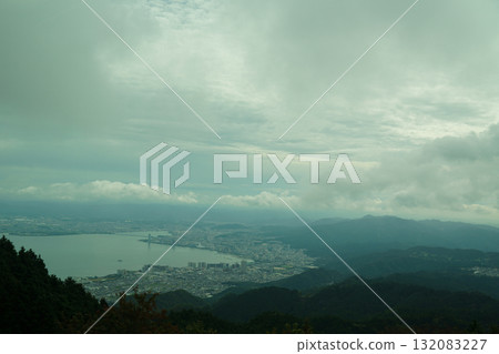 Otsu view from near the summit of Mount Hiei 132083227
