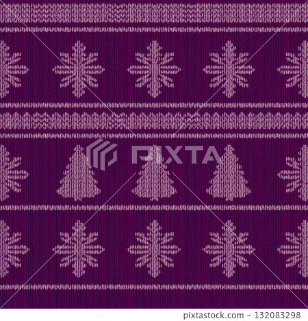 Background material_Nordic design (purple) 132083298
