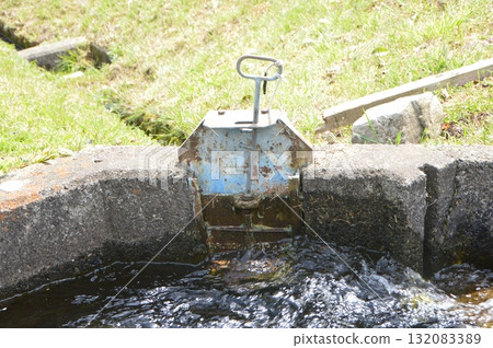Diversion of irrigation channels (Sekigahara Town, Fuwa District, Gifu Prefecture) Diversion of irrigation channels (Sekigahara Town, Fuwa District, Gifu Prefecture) 132083389