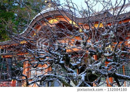 Snowy Nagaoka Tenmangu Shrine Snowy Nagaoka Tenmangu Shrine 132084180