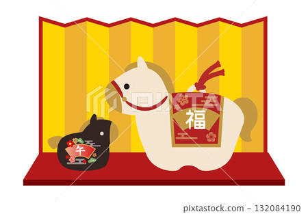 馬泥鈴十二生肖擺件 馬泥鈴十二生肖擺件 132084190