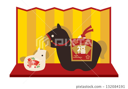 馬泥鈴十二生肖擺件 馬泥鈴十二生肖擺件 132084191