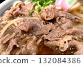 Meat noodles 132084386