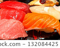Delicious nigiri sushi 132084425